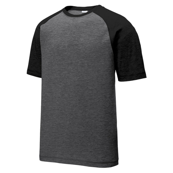 Sport-Tek ® PosiCharge ® Tri-Blend Wicking Raglan Tee