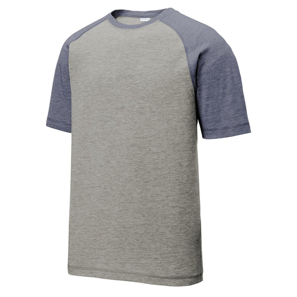 Sport-Tek ® PosiCharge ® Tri-Blend Wicking Raglan Tee