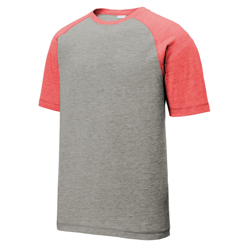 Sport-Tek ® PosiCharge ® Tri-Blend Wicking Raglan Tee