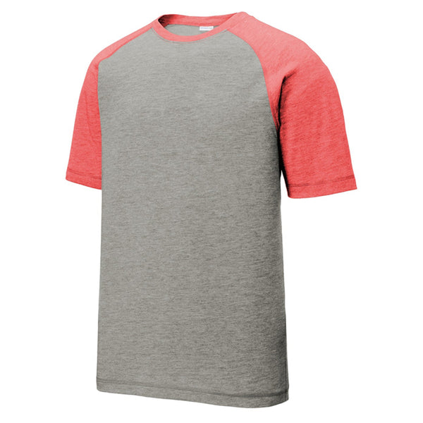 Sport-Tek ® PosiCharge ® Tri-Blend Wicking Raglan Tee
