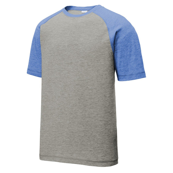 Sport-Tek ® PosiCharge ® Tri-Blend Wicking Raglan Tee