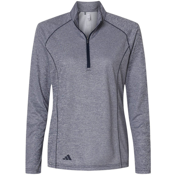 Adidas Women's Space Dyed Quarter-Zip Pullover