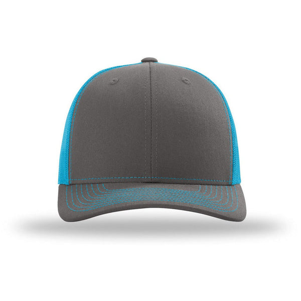 Charcoal/ Neon Blue