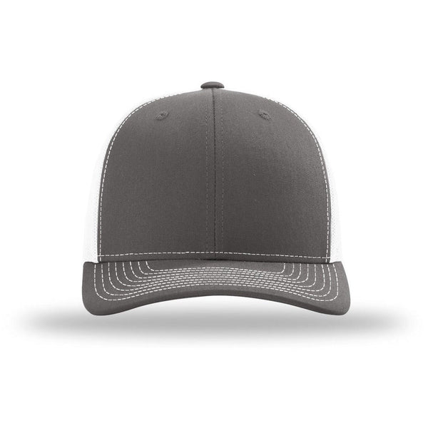 Charcoal/ White