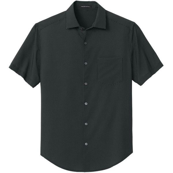 Deep Black Triangle Print