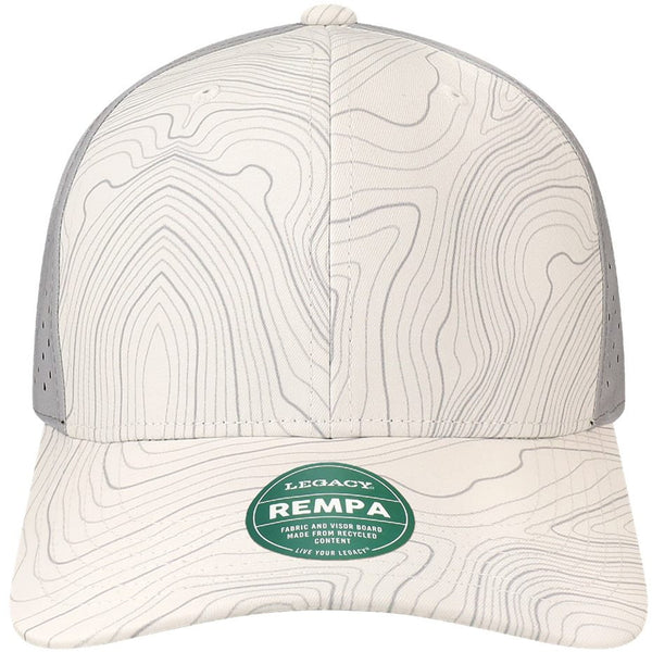White Grey Topo