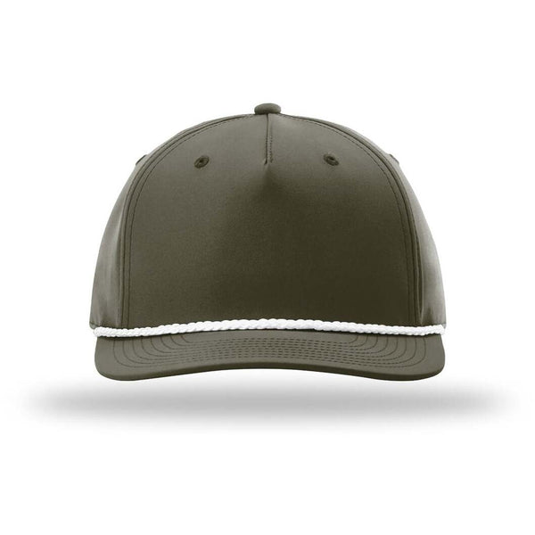 Dark Olive/ White