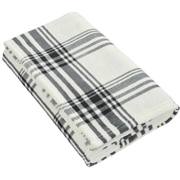 Black/ White Plaid