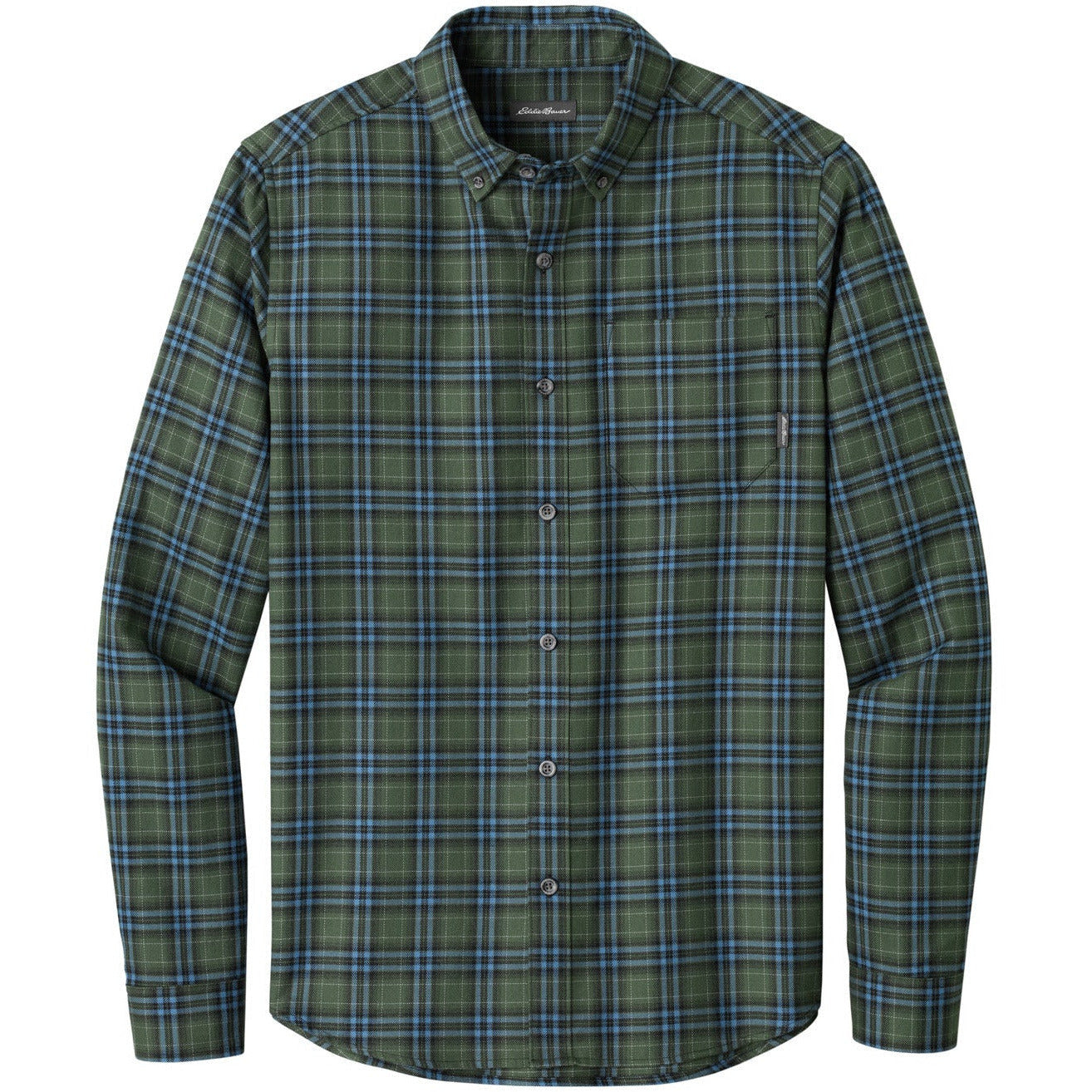 Soft Olive Plaid