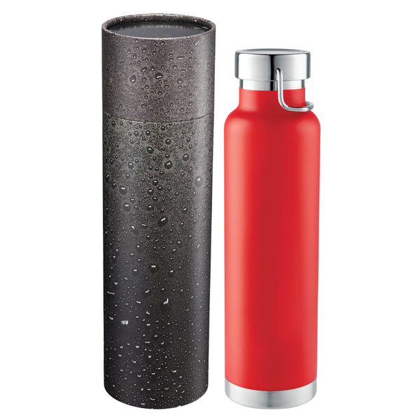 Thor Copper Vac Bottle 22oz With Cylindrical Box