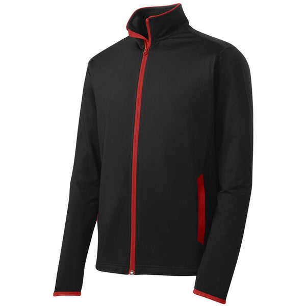 Black/ True Red