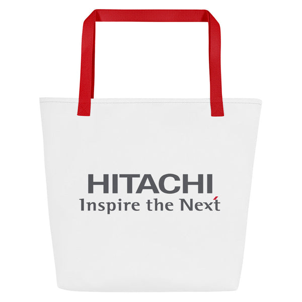 Hitachi All-Over Print Large Tote Bag