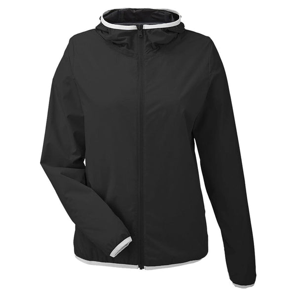 Nautica Women's Stillwater Hooded Windbreaker