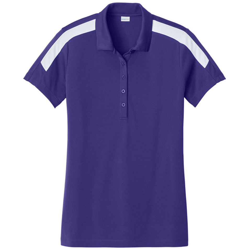 Purple/ White