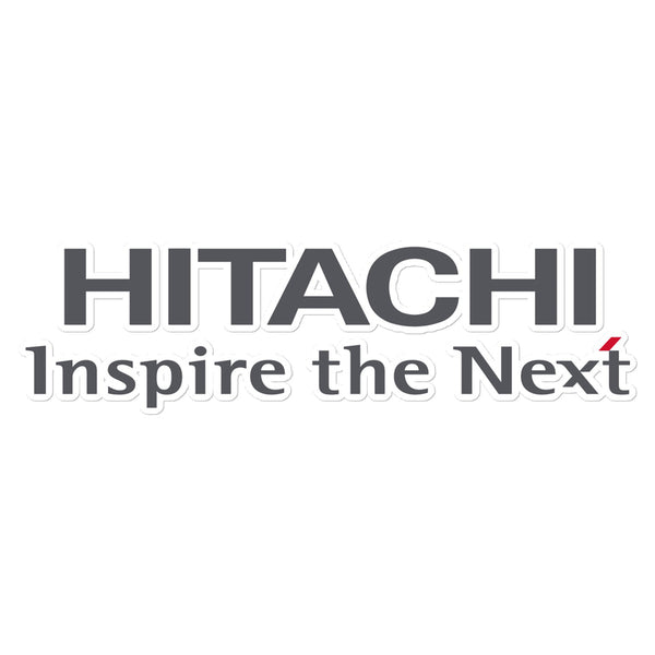 Hitachi Bubble-free stickers