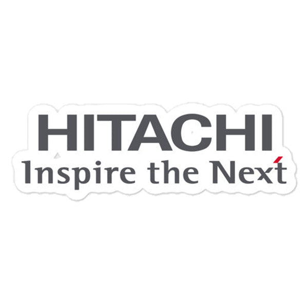 Hitachi Bubble-free stickers