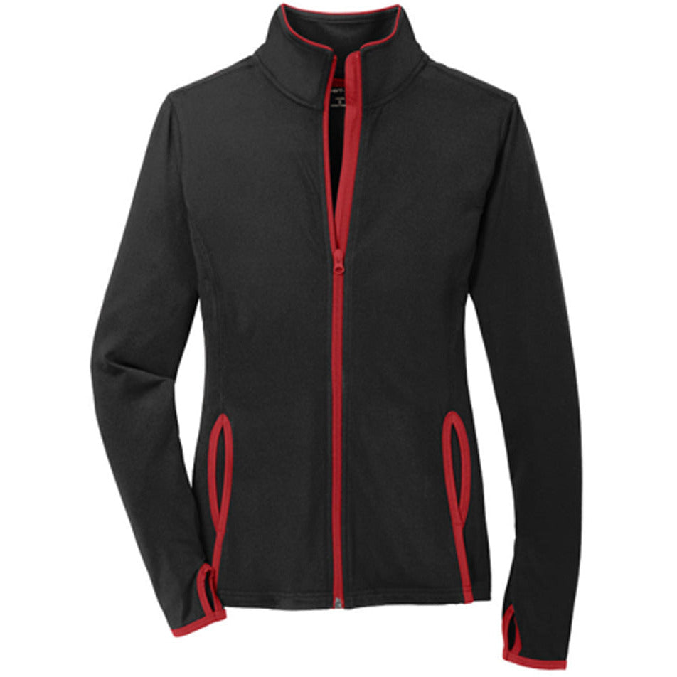 Black/ True Red