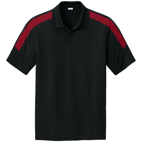 Black/ Deep Red
