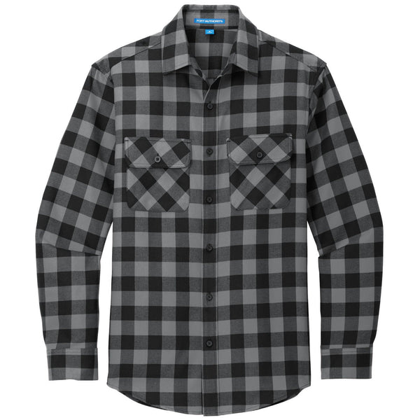 Grey/ Black Buffalo Check